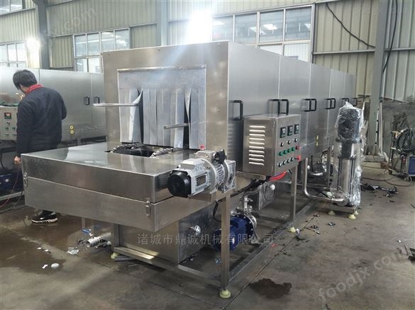 玉米去須高壓水噴淋清洗機