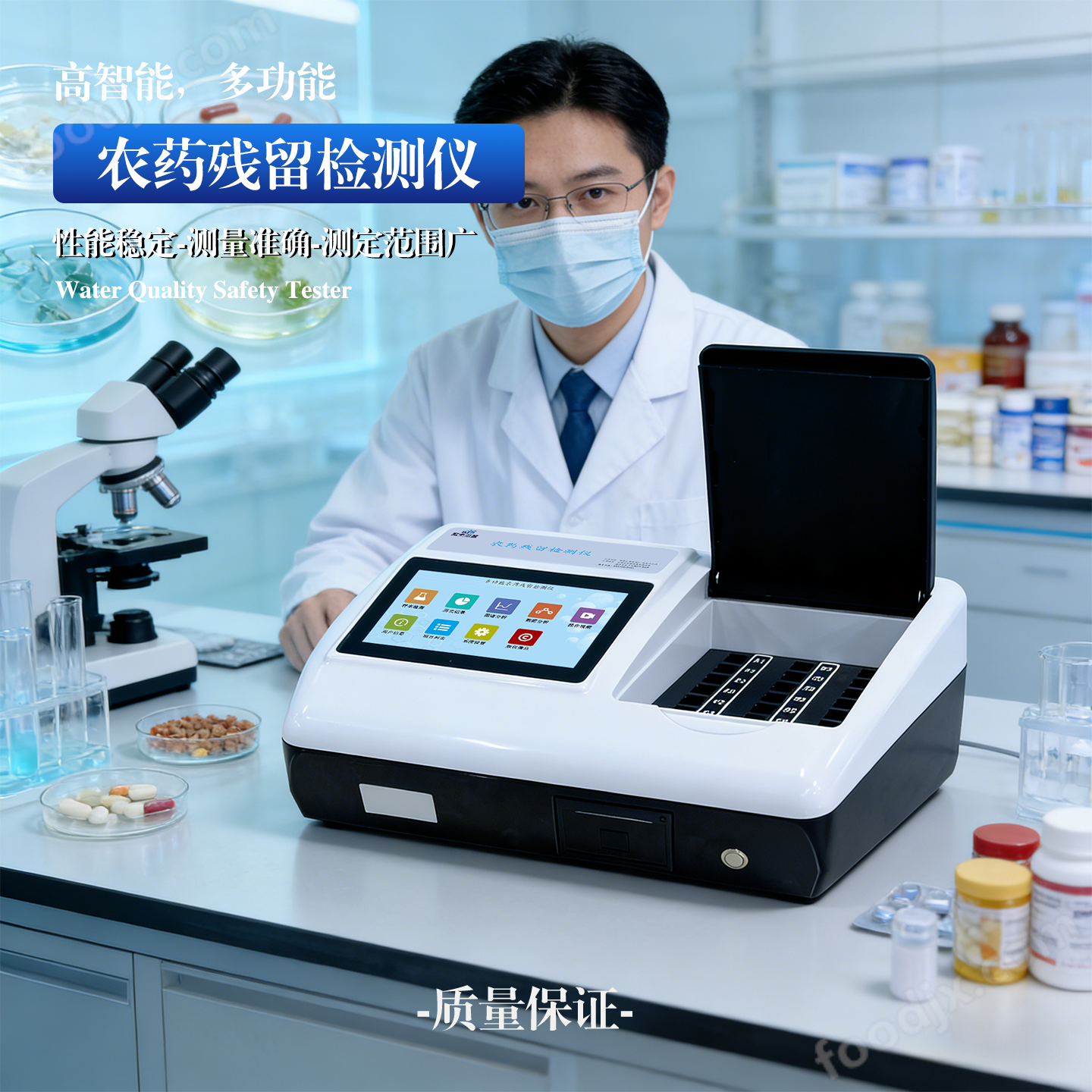 多功能農(nóng)藥殘留檢測(cè)儀GY-PR-100861TC