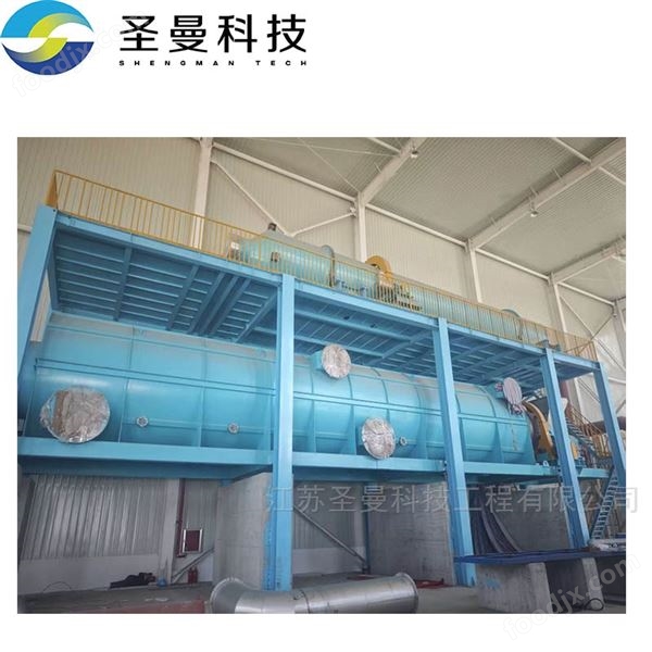 6t/h連續式回轉窯聚合爐圖片